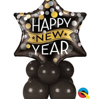 New Year Star Table Balloon Centerpiece