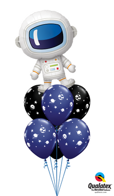 Outer Space Astronaut Balloons Bouquet