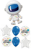 Outer Space Astronaut Planets Stars Birthday Balloon Bouquet
