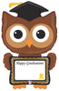 46 inch Owl Graduation Remarkable Personalize Balloons
