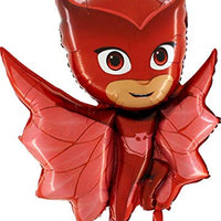 PJ Masks Owlette Shape Foil Balloon with Helium and Weight