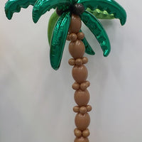 Hawaiian Luau Tropical Palm Tree Link Balloon Stand Up
