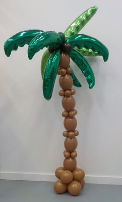 Hawaiian Luau Tropical Palm Tree Link Balloon Stand Up