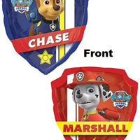 Paw Patrol Marshall Birthday Balloon Bouquet with Helium and Weight
