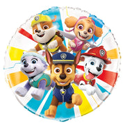 18 inch Paw Patrol Pups Balloon with Helium