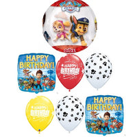 Paw Patrol Orbz Birthday Balloon Bouquet with Helium Weight