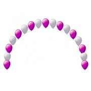 35 foot Pearl Balloon Arch