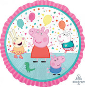 18 inch Peppa Pig Birthday Party Foil Balloon with Helium