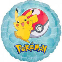 18 inch Pokemon Foil Balloon with Helium