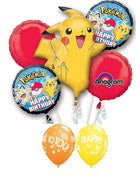 Pokemon Pikachu Happy Birthday Balloon Bouquet