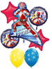 Power Rangers Classic Birthday Balloons Bouquet