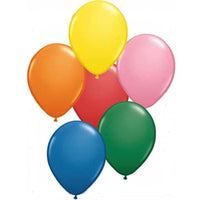 Qualatex 11 inch Standardl Assortment Uninflated Latex Balloons