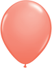 11 inch Coral Balloons with Helium and Hi Float