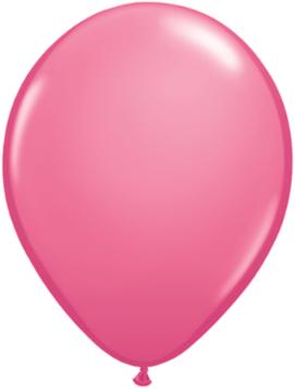 11 inch Qualatex Rose Helium Latex Balloons with Helium and Hi Float