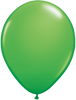 11 inch Qualatex Spring Green Latex Balloons with Helium and Hi Float