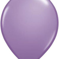11 inch Qualatex Spring Lilac LatexBalloons with Helium and Hi Float