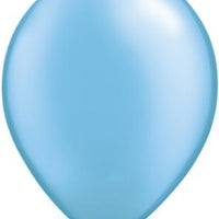 11 inch Pearl Azure Balloons with Helium a Hi Float