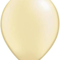 11 inch Qualatex Pearl Peach Latex Balloons with Helium and Hi Float