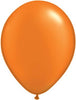 11 inch Pearl Mandarin Balloons with Helium and Hi Float