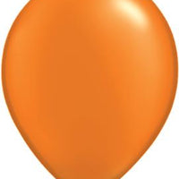 11 inch Pearl Mandarin Balloons with Helium and Hi Float