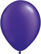 11 inch Qualatex Pearl Quartz Purple Latex Balloons Helium Hi Float