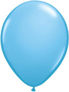 11 inch Pale Blue Helium Balloons with Helium and  Hi Float