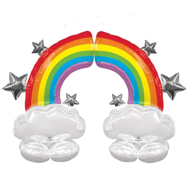 52 inch Rainbow Airloonz Balloon Set AIR FILLED ONLY
