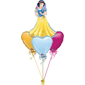 Disney Princess Snow White Hearts Balloon Bouquet