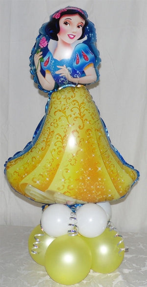Snow White Balloon Centerpiece