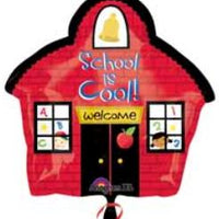 20 inch School House Foil Balloon with Helium