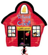 20 inch School House Foil Balloon with Helium