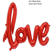 Script Red Love (Air Filled Only)