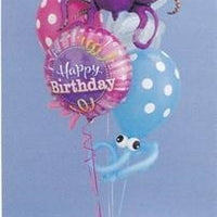 Sea Creatures Octopus Balloons Bouquet Stand Up