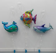 Fishes and Bubbles Balloon Bouquets