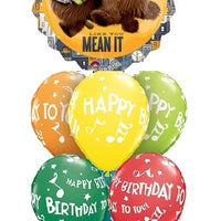 Secret Life of Pets Birthday Balloons Bouquet