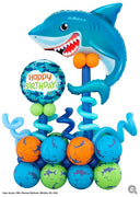 Shark Birthday Balloons Marquee Decorations