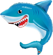 36 inch Shark Shape Balloons with Helium and Weight