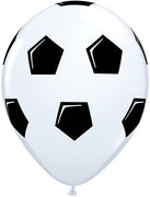 11 inch Soccer Ball Balloons with Helium and Hi Float