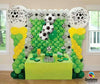 Soccer Ball Birthday Party Balloon Wall Column Decorations