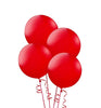 36 inch Jumbo Solid Colour Balloon Bouquet of 4 with Helium Hi Float