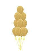 Solid Colour Balloon Bouquet of 10