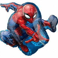 Spider Man Shape Foil Balloon with Helium and Weight