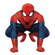 Jumbo Spider Man Airwalker Foil Balloons with Helium and Weight