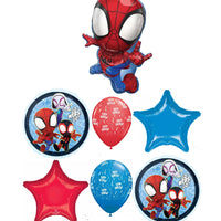 Spidey and His Amazing Friends Birthday Balloon Bouquet