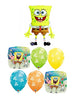 SpongeBob Squarepants Friends Birthday Balloons Bouquet