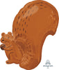 18 inch Woodland Critters Squirrel Shape Balloon with Helium
