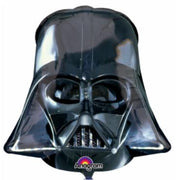 26 inch Star Wars Darth Vader Helmet Balloons with Helium and Weight