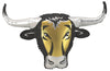 Farm Animals Western Steer Long Horns Balloon with Helium and Weight