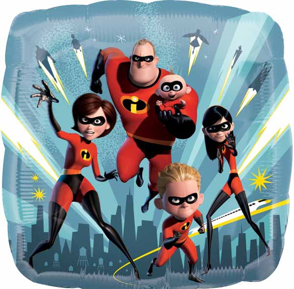 18 inch The Incredibles 2 Foil Balloons