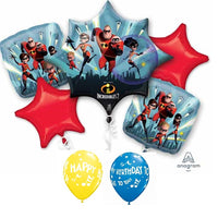 The Incredibles 2 Birthday Balloons Bouquet